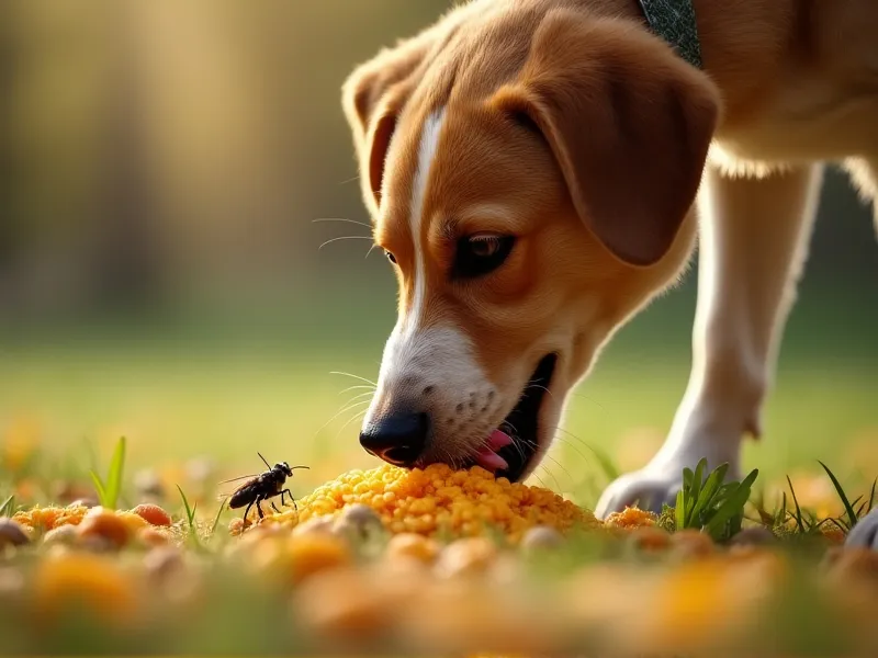 can dogs die from eating fly eggs