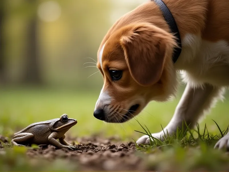 can dogs die from eating frogs