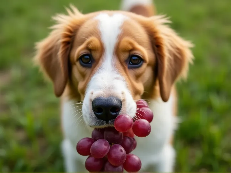 can dogs die from eating grapes