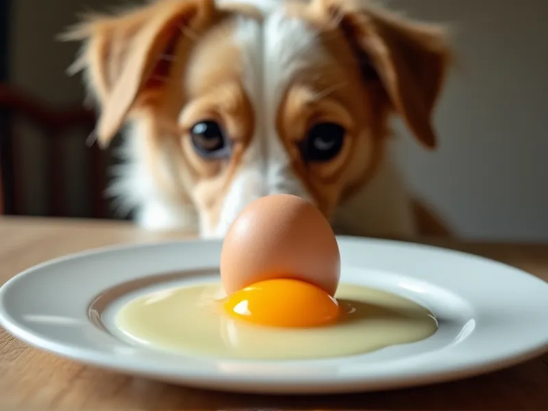 can dogs eat a raw egg