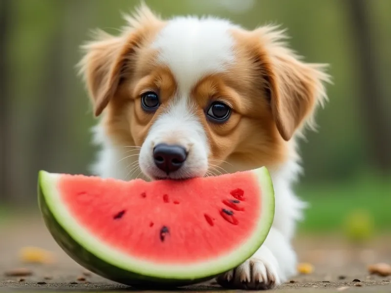 can dogs eat a watermelon