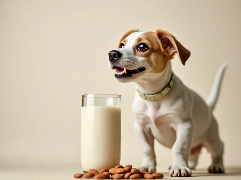 can dogs eat almond milk