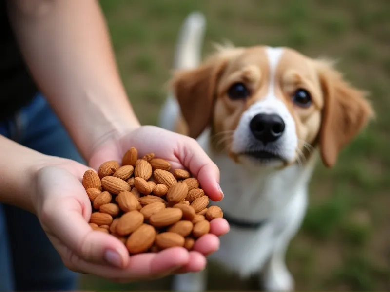 can dogs eat almonda