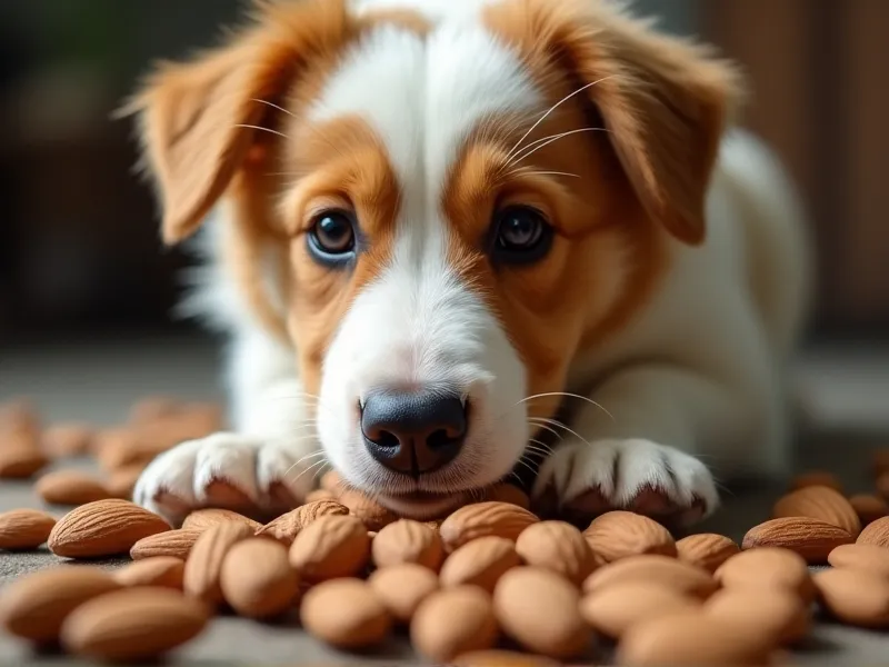 can dogs eat almonds and walnuts