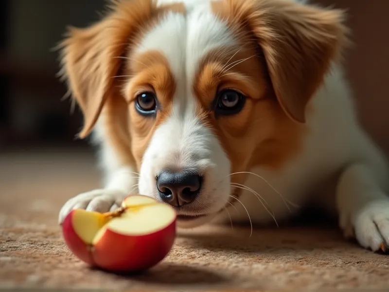 can dogs eat apple cores