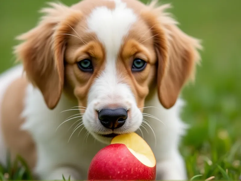 can dogs eat apple peel