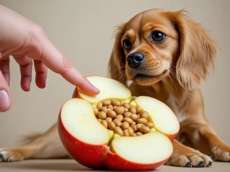 can dogs eat apple seeds