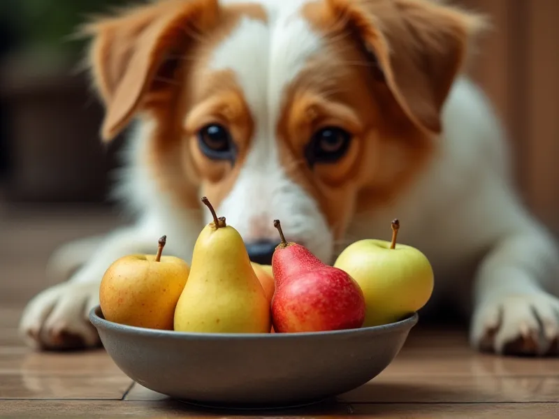 can dogs eat apples and pears
