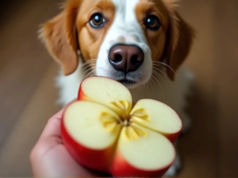 can dogs eat apples safely