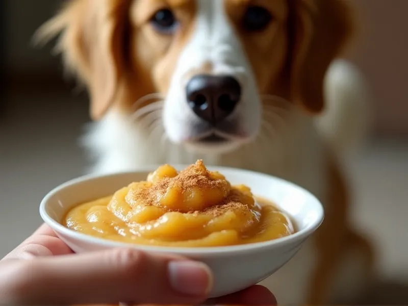 can dogs eat applesauce with cinnamon