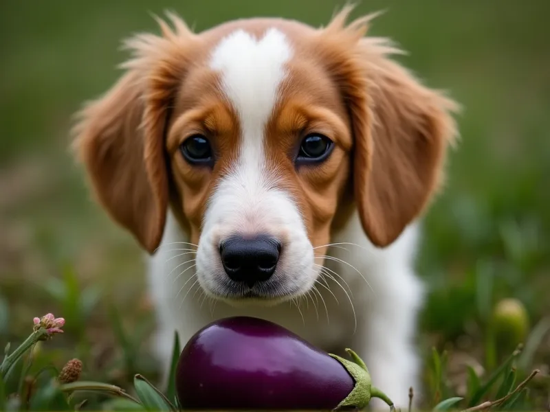 can dogs eat aubergines