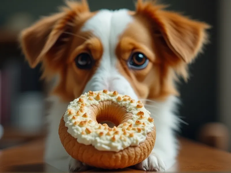 can dogs eat bagels with cream cheese