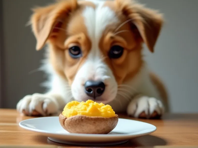 can dogs eat baked potatoes plain