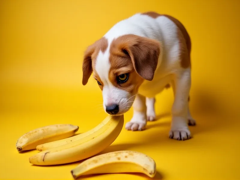 can dogs eat bananas peels