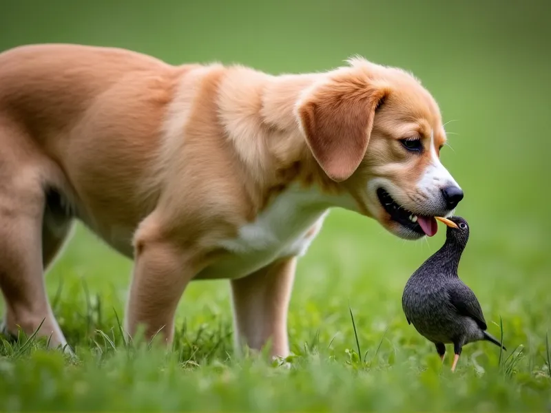 can dogs eat birds