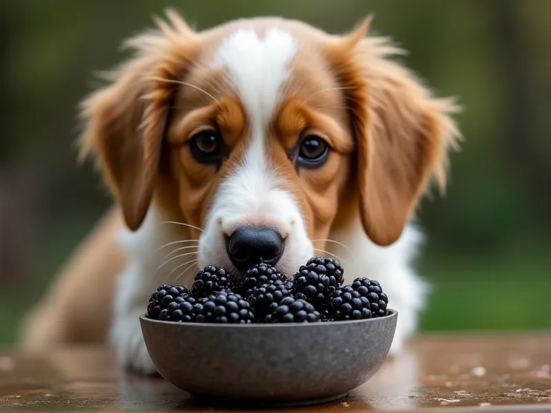 can dogs eat blackberries raw