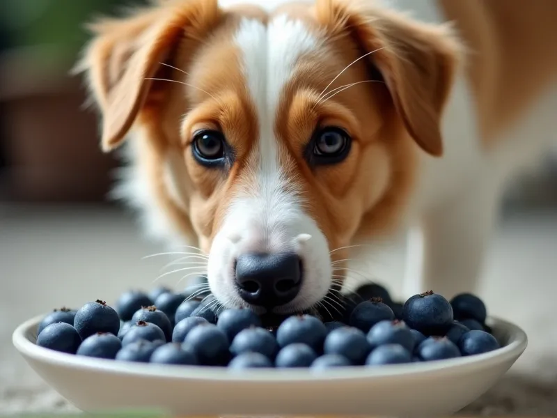 can dogs eat blue berries