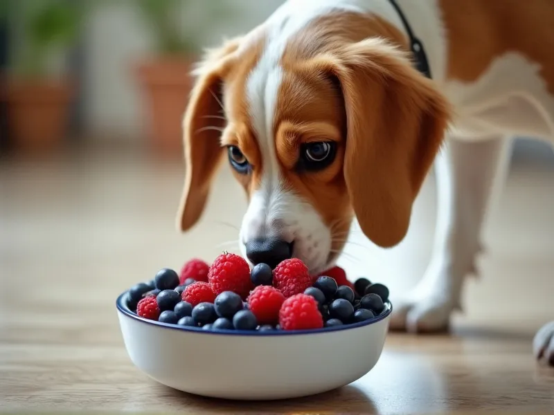 can dogs eat blueberries and raspberries