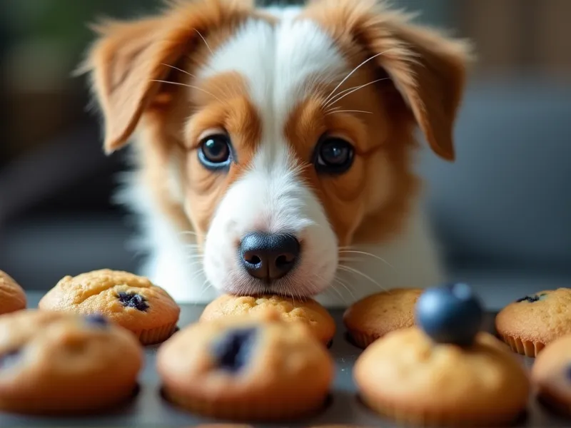 can dogs eat blueberries muffins