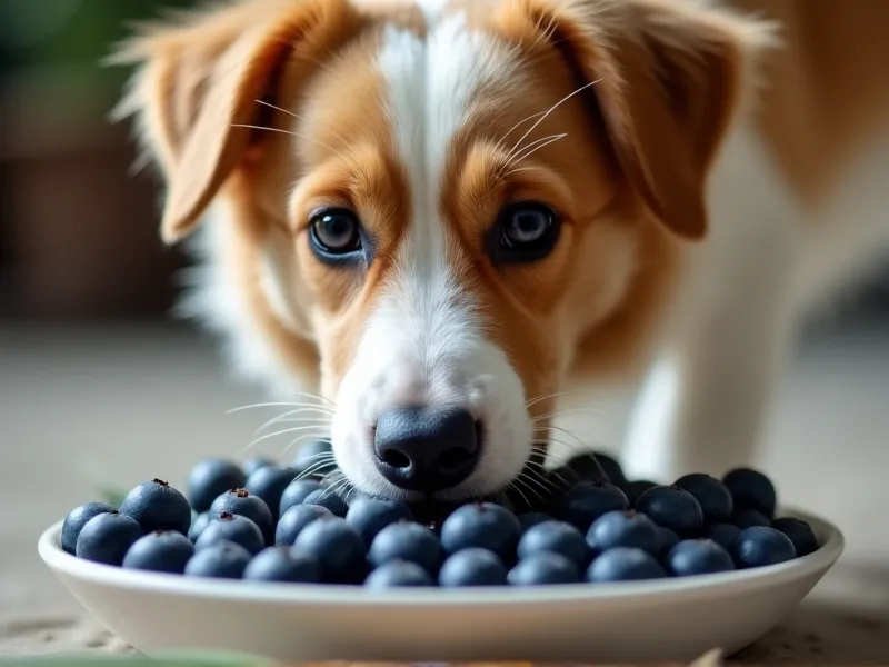 can dogs eat blueberries raw