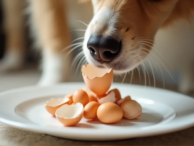 can dogs eat boiled egg shells