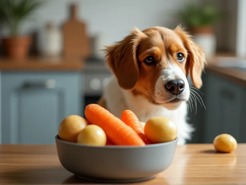 can dogs eat boiled potatoes and carrots