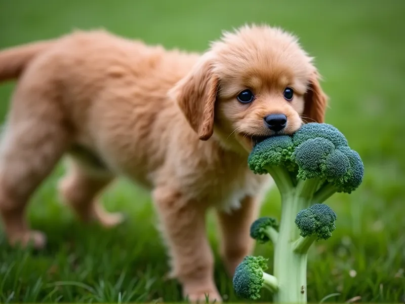 can dogs eat broccoli stalks