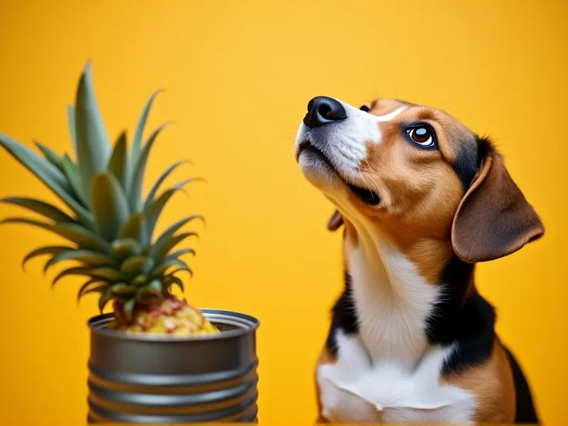 can dogs eat canned pineapple