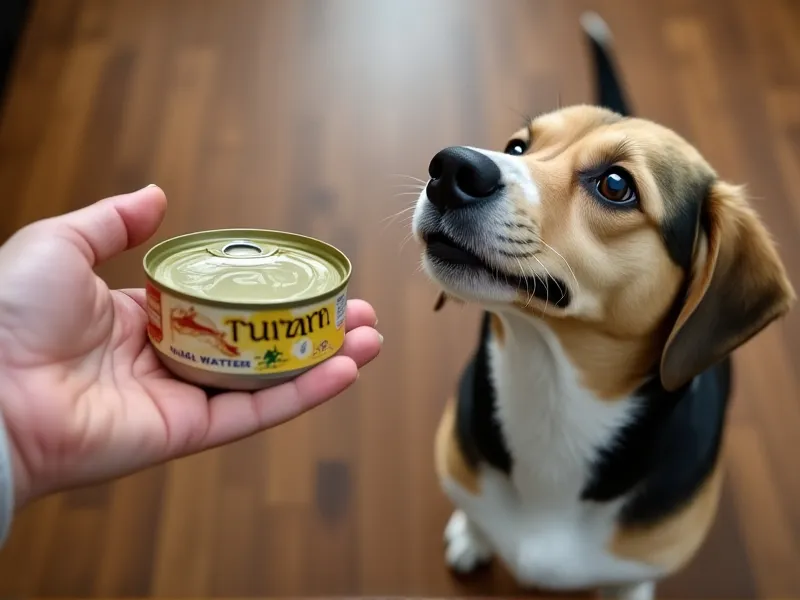 can dogs eat canned tuna water