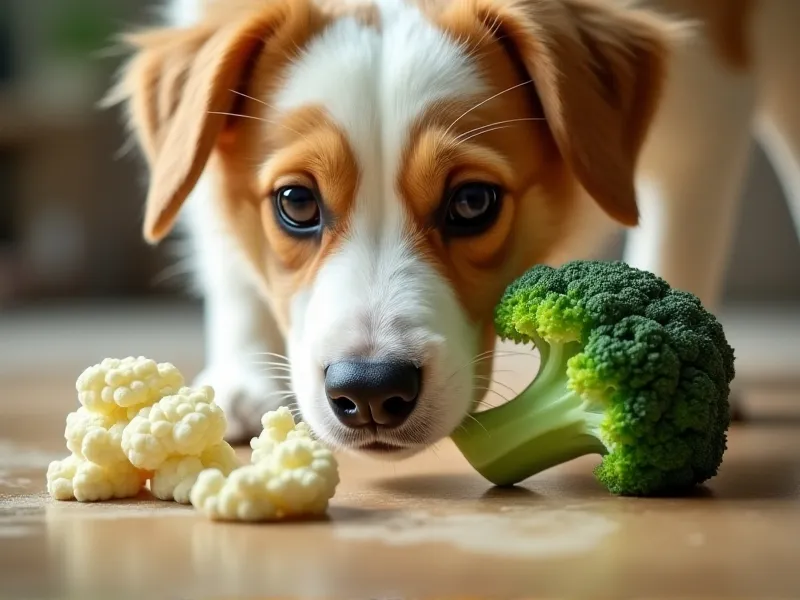 can dogs eat cauliflower and broccoli