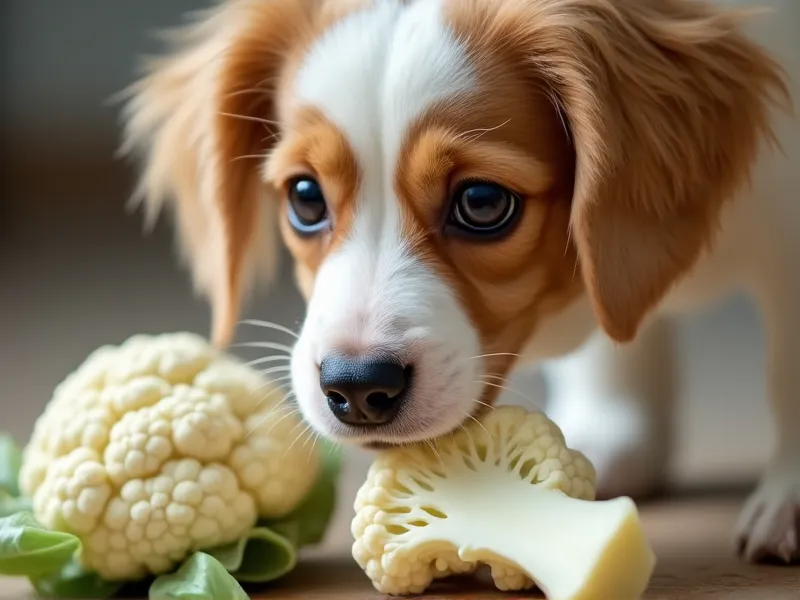 can dogs eat cauliflower raw