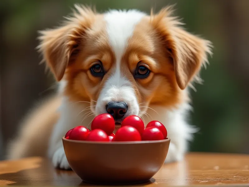 can dogs eat cheeries