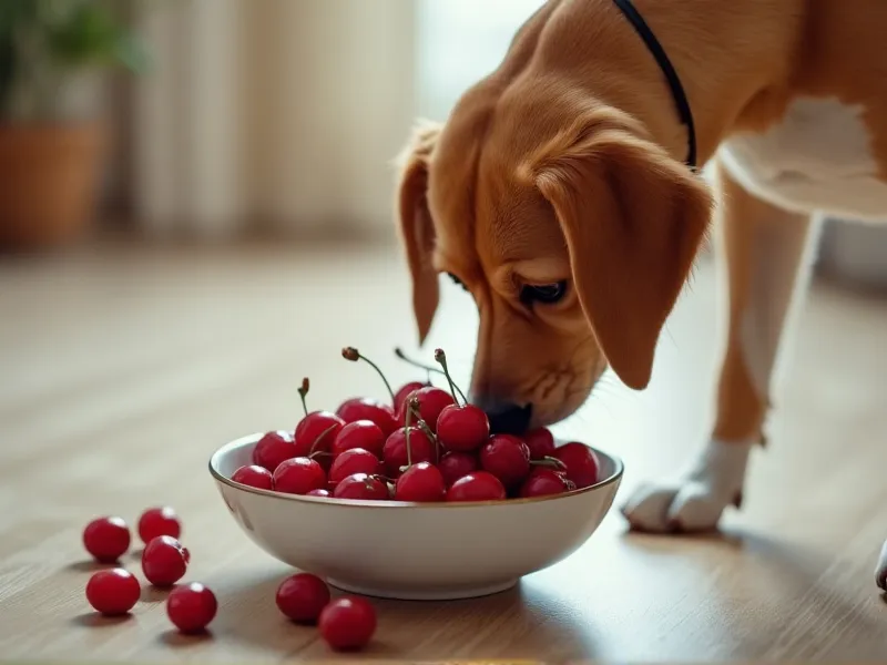 can dogs eat cherries without the pit
