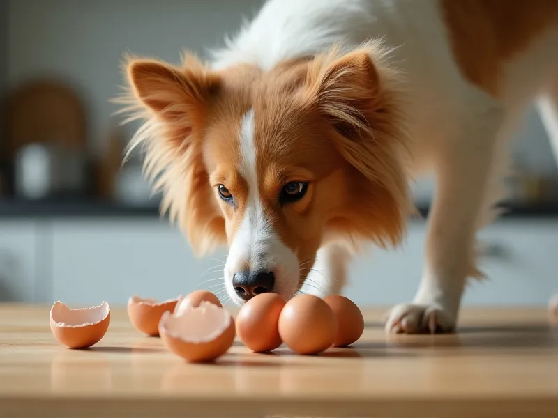 can dogs eat chicken egg shells