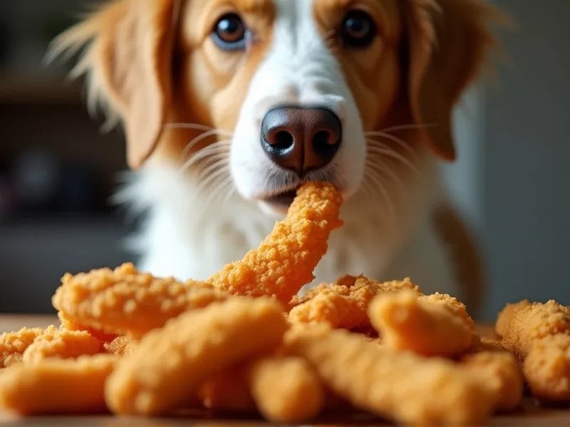 can dogs eat chicken strips