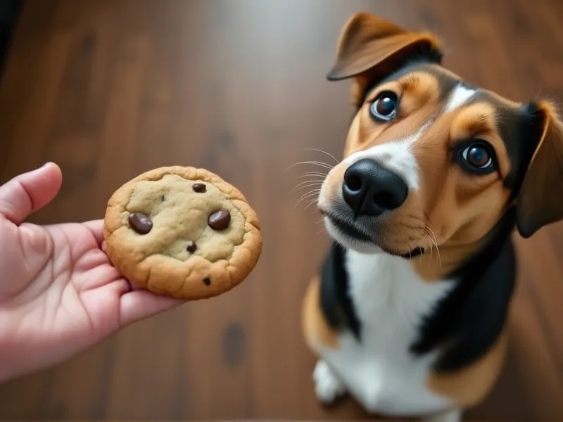 can dogs eat chocolate chip cookies