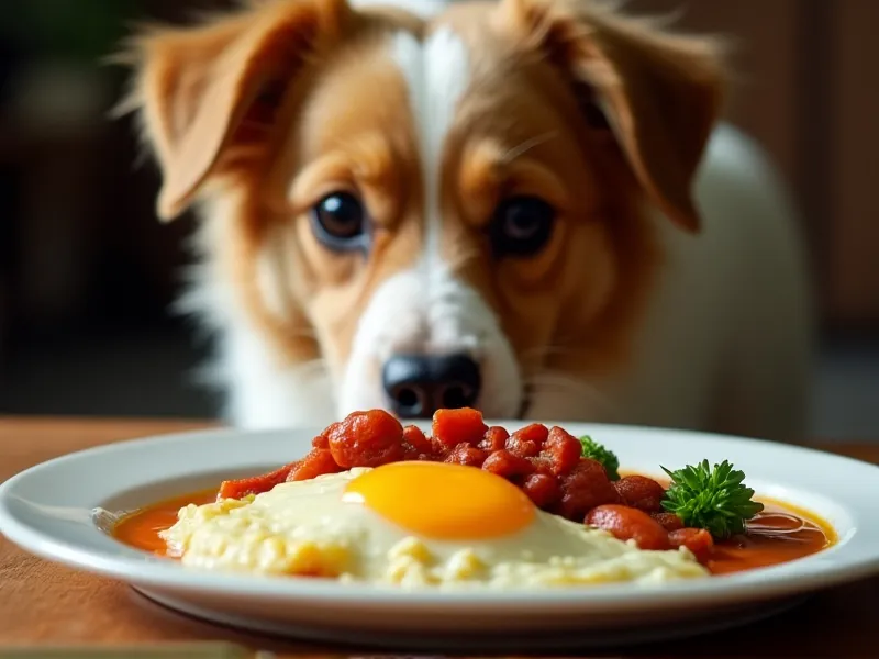 can dogs eat chorizo and eggs