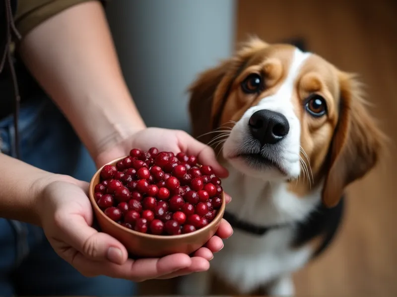 can dogs eat cooked cranberries