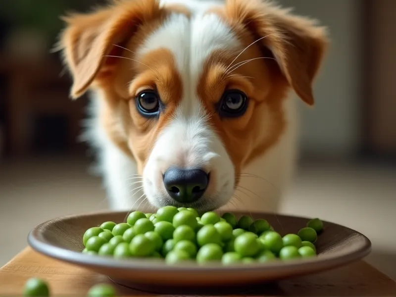 can dogs eat cooked peas