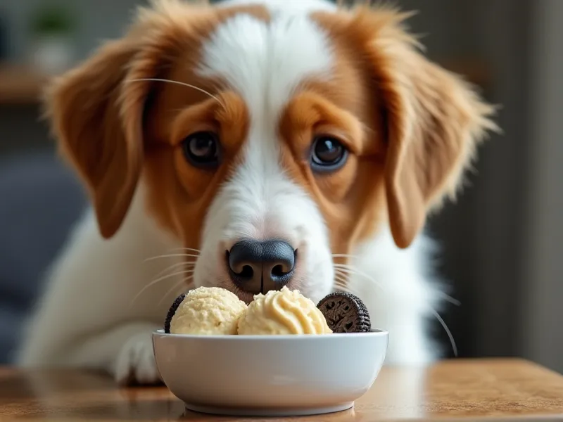 can dogs eat cookies and cream ice cream