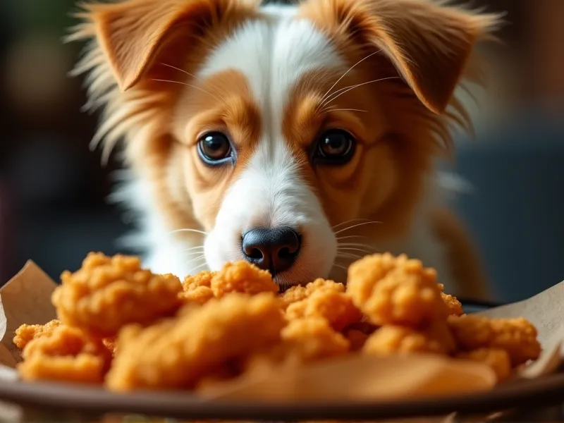 can dogs eat deep fried chicken
