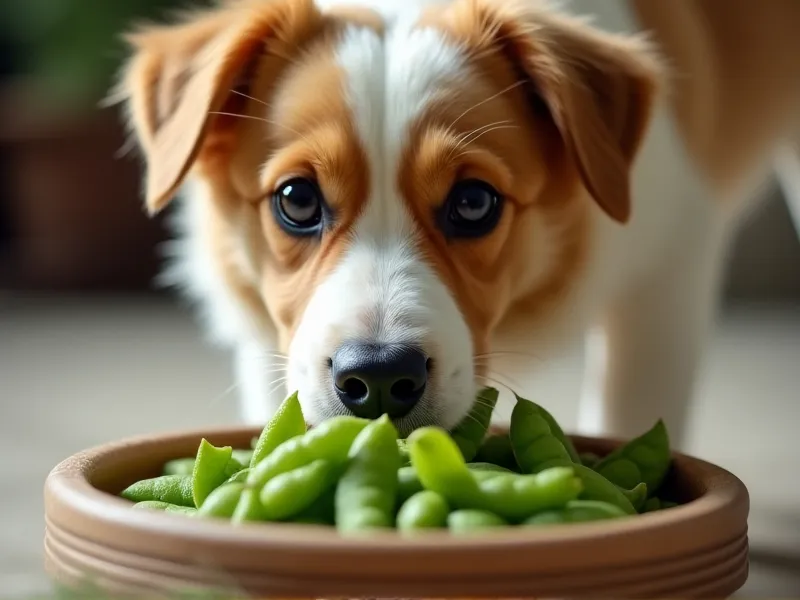 can dogs eat edamame beans