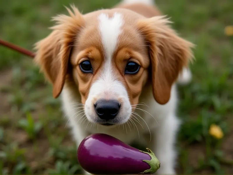can dogs eat eggplant raw