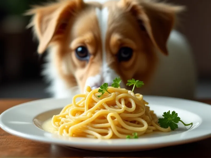 can dogs eat fettuccine alfredo