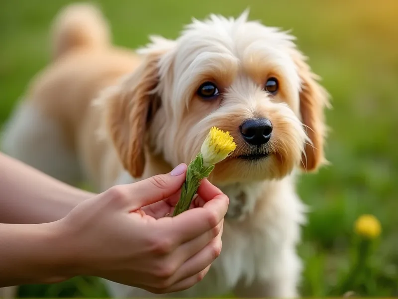 can dogs eat flower stems