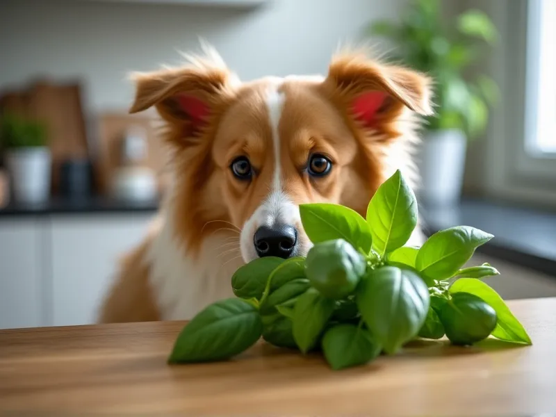 can dogs eat fresh basil