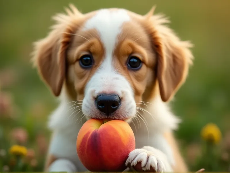 can dogs eat fresh peaches