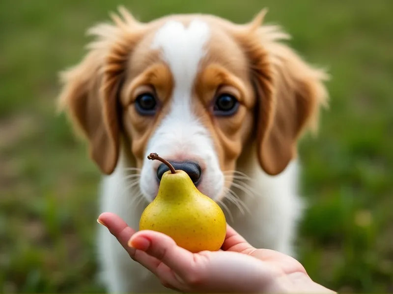 can dogs eat fresh pears