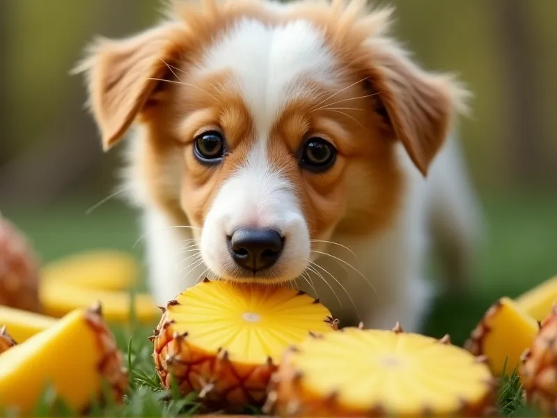 can dogs eat fresh pineapple