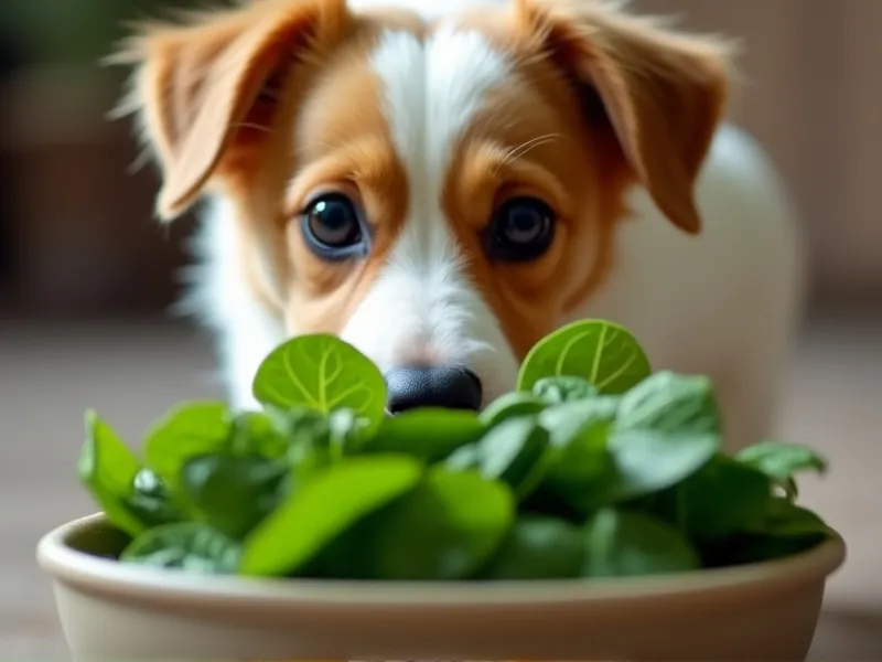 can dogs eat fresh spinach